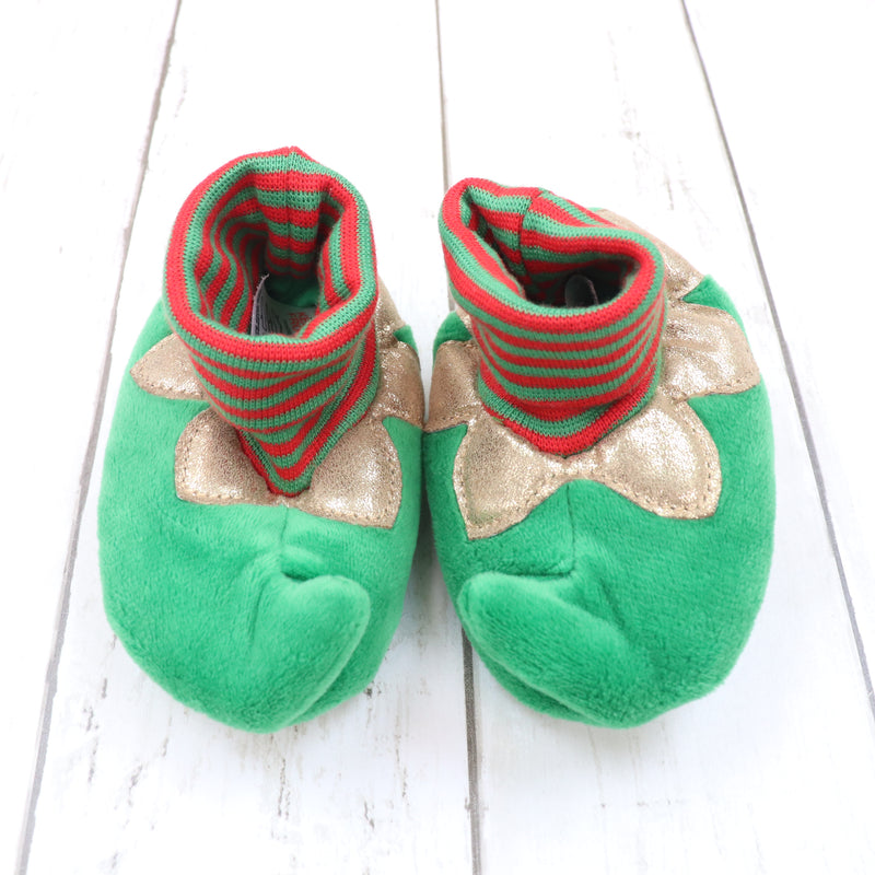 6-12 Months Next Christmas Slippers EUC